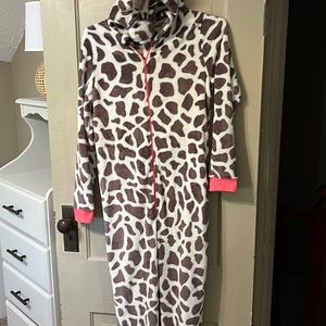 Giraffe onesie- pajamas or costume